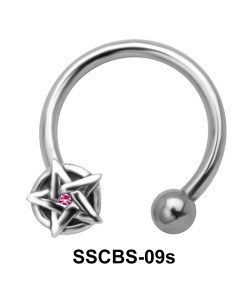 Starry Circular Barbells SSCBS-09s