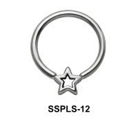 Hollow Star Closure Rings Mini Attachments SSPLS-12