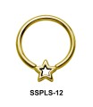 Hollow Star Closure Rings Mini Attachments SSPLS-12