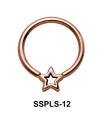 Hollow Star Closure Rings Mini Attachments SSPLS-12