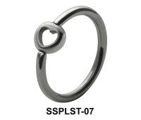 Hollow Heart Closure Rings Mini Attachments SSPLST-07