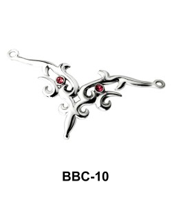 Crown Shaped Back Belly Chain BBC-10