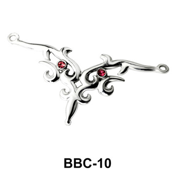 Crown Shaped Back Belly Chain BBC-10