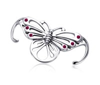 Stone Set Butterfly Jeweled Arm Band JAB-14