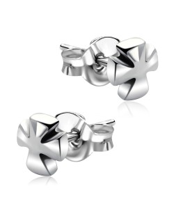 Cross Shaped Stud Earrings SST-05