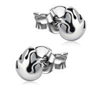 Flame Shaped Stud Earrings SST-08