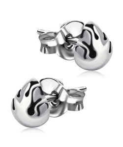 Flame Shaped Stud Earrings SST-08