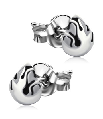 Flame Shaped Stud Earrings SST-08