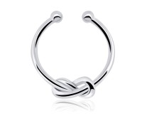 Rope Shape Septum Clip Ring STCR-04