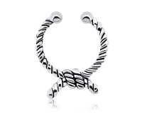 Ring Rope Shape Septum Clip Ring STCR-06