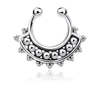 Indian Shape Septum Clip Ring STCR-14