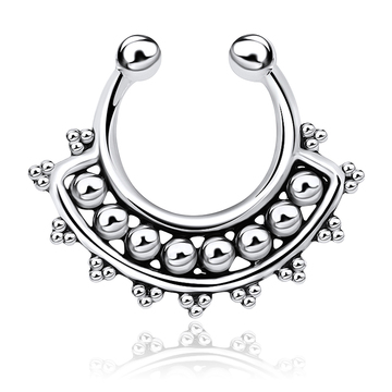 Indian Shape Septum Clip Ring STCR-14