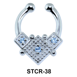 Vintage Design Septum Clip Ring STCR-38