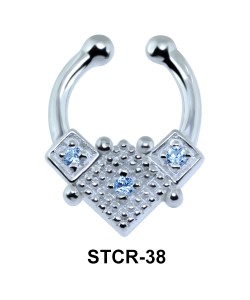 Vintage Design Septum Clip Ring STCR-38