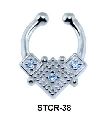 Vintage Design Septum Clip Ring STCR-38