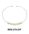 Hearts with Matt Rope Bracelet BRS-279