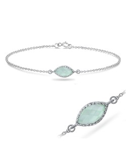 Amazonite Silver Bracelets BRS-390