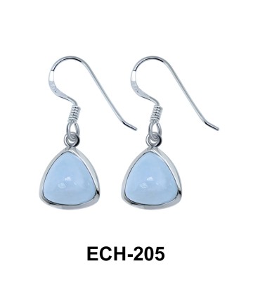 Aquamarine Silver Earring ECH-205