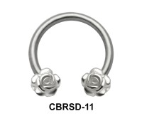Sweet Rose Nipple Circular Barbell CBRSD-11
