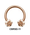 Sweet Rose Nipple Circular Barbell CBRSD-11