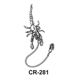 Scorpion Shaped Ear Cuff CR-281