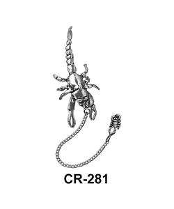 Scorpion Shaped Ear Cuff CR-281