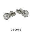 Tiny Flower shaped Stud Earrings CS-01