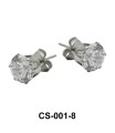 Tiny Flower shaped Stud Earrings CS-01