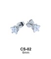 Star CZ Stud Earring CS-02