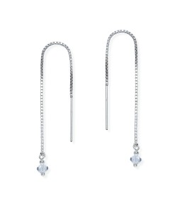 Stone Dangling Chain Earring ECD-01