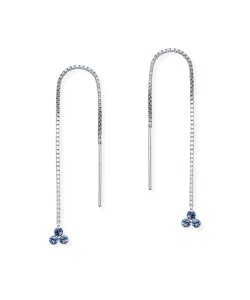 Silver Chain Earring ECD-02