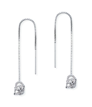 Silver Chain Earring ECD-107