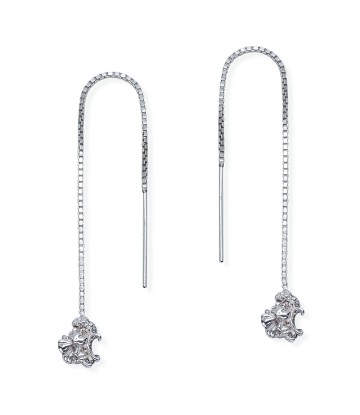 Silver Chain Earring ECD-111