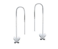 Silver Chain Earring ECD-13