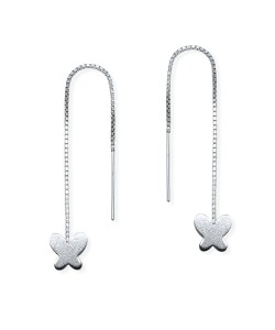 Silver Chain Earring ECD-13