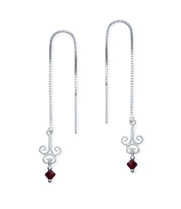 Stone n Designer Dangling Chain Earring ECD-19