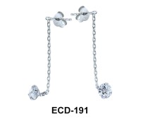 Stud Chain Earring ECD-191