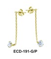 Stud Chain Earring ECD-191