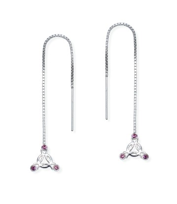 Silver Chain Earring ECD-26