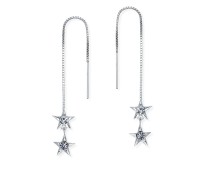 Silver Chain Earring ECD-28