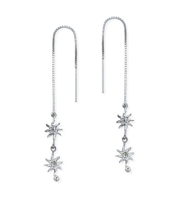 Silver Chain Earring ECD-32