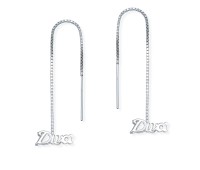 Silver Chain Earring ECD-35