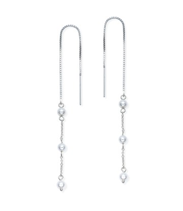 Silver Chain Earring ECD-4-05