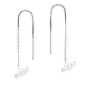 Silver Chain Earring ECD-40
