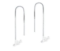 Silver Chain Earring ECD-40