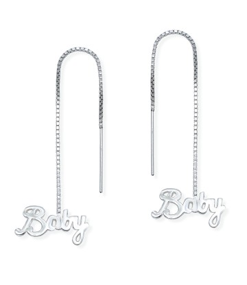 Silver Chain Earring ECD-41