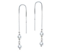 Silver Chain Earring ECD-5-03