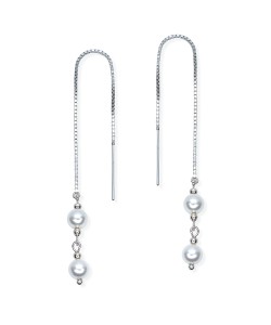 Silver Chain Earring ECD-5-03