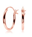 Silver Plain Earring HO-1746