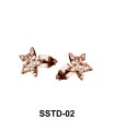 Rainbow Star Shaped Studs Earring SSTD-02